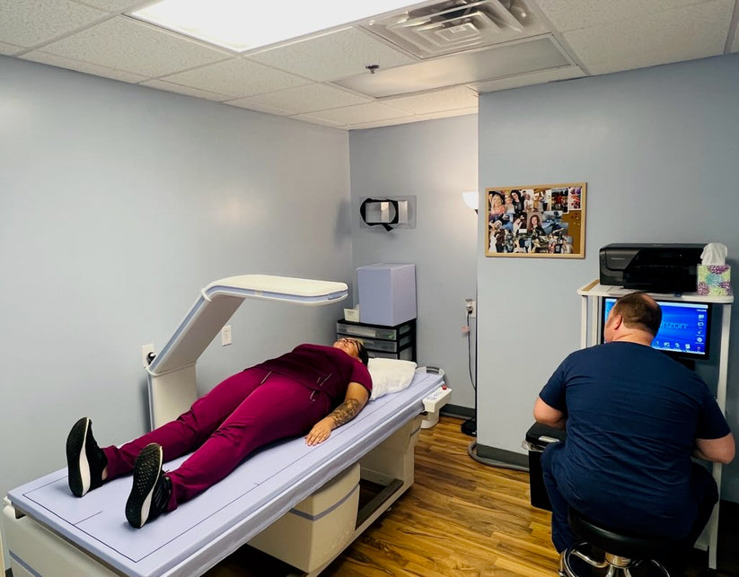 Get a DEXA Scan for bone health, body composition, weight loss, living